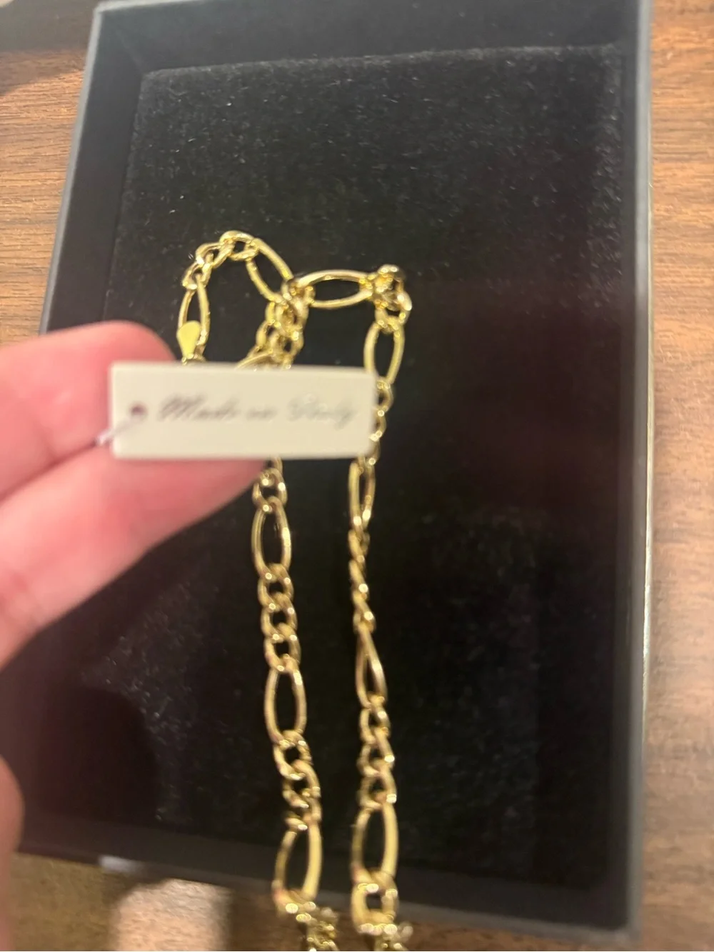 Gold Chain Link Necklace - Men Accessories Jewelry